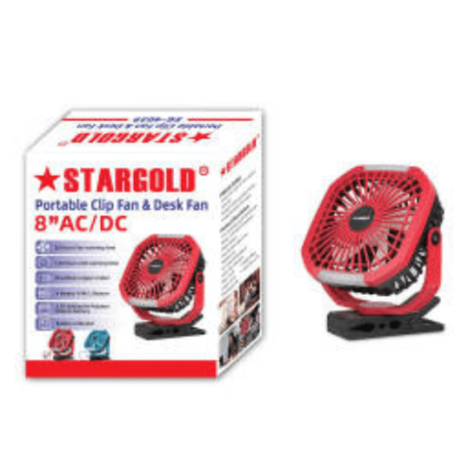 Stargold Portable Clip Fan & Desk Fan
